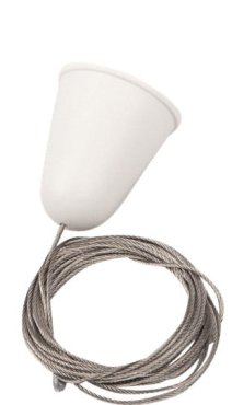 Maxlight - câble de suspension pour rails 3F - 150 cm - blanc
