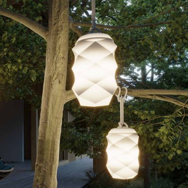 New Garden Bita - lampe rechargeable télécommandée - Ø 17,8 x 30 cm - inclus LED - IP65 - gris - RGB + couleur de lumière blanche