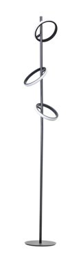 ETH Jaimy - lampadaire - Ø 20 x 138 cm - 18W LED dimmable inclus - noir