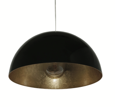 Artdelight Gala - lampe suspendue - Ø 50 x 180 cm - noir