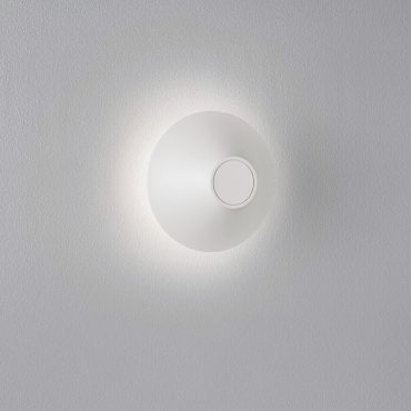 Nova Luce Alux - applique murale extérieure - Ø 16 x 11,5 cm - 11W LED inclus - IP54 - blanc sablé