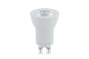 Spot LED intégré - Ø 3,5 x 4,8 cm - GU10 (mini) - 2,8W non-dimmersible - 2700K - blanc
