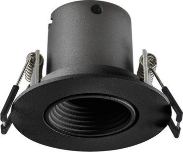 Spot encastré Integral Mini 50mm - Ø 60 mm, encastré Ø 50 mm - LED 3.3W inclus - noir
