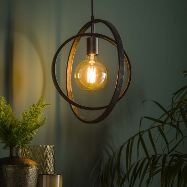 Vico Turn - lampe suspendue - 40 x 30 x 150 cm - anthracite