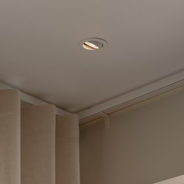 Nordlux Monolo - spot encastré - Ø 82 mm, Ø 68 mm taille d'encastrement - 3 niveaux de gradation - 4,8W LED inclus - blanc