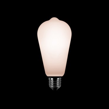 ETH Edison ST64 LED - E27 - 3 niveaux de gradation - 1W/2W/4W - 2200K - opale