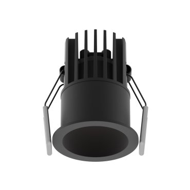 Nova Luce Bree - spot à encastrer - Ø 56 mm, Ø 50 mm à encastrer - 7W LED inclus - IP32 - noir