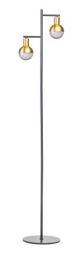 ETH Drop - lampadaire - Ø 10 x 152 cm - noir et or