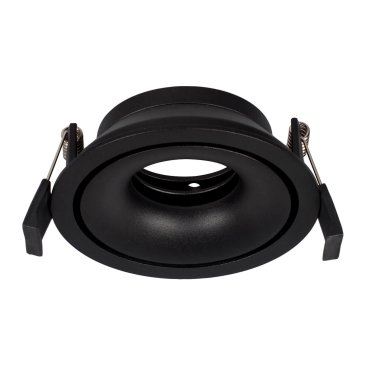 Nova Luce Enzo - spot encastrable - Ø 105 mm, Ø 100 mm encastrable - noir