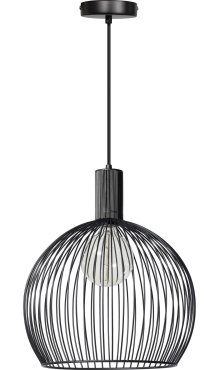 ETH Wire - suspension - Ø 40 x 165 cm - noir