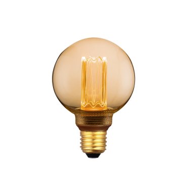 ETH LED Filament Globe - E27 - 3.5W dimmable - 1800K - gold
