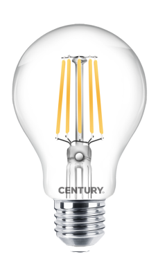 Century Italia Incanto - Ø 7,5 x 14 cm - E27 - 16W non-dimmable - 4000K - transparent