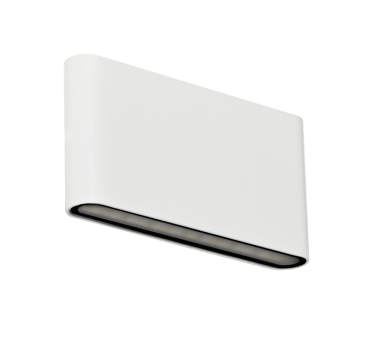 Century Italia Forma - applique murale extérieure - 17,5 x 2,9 x 9 cm - 12W LED inclus - couleur de lumière réglable - IP54 - blanc