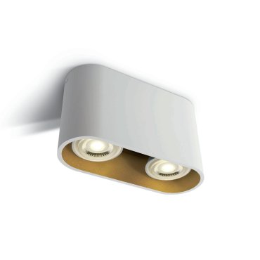 MODÈLE D’EXPOSITION - ONE Light GU10 Cylindres décoratifs - plafonnier - 16 x 6 x 9,4 cm - blanc