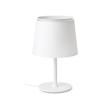 Faro Savoy - lampe à poser - Ø 32 x 51 cm - blanc