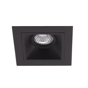 Maxlight Hit - spot encastré 1L - 115 x 115 mm, 95 x 95 mm format encastré - noir