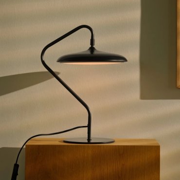 Design for the People Artist - lampe à poser - Ø 25 x 41 cm - 15W LED inclus - noir