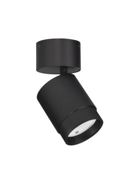 Nova Luce Spectre - spot en saillie - Ø 6,5 x 12 cm - 10W LED inclus - faisceau réglable - noir