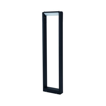 Nova Luce Volver - lampe de jardin - 20 x 6 x 80 cm - 6W LED inclus - IP54 - noir