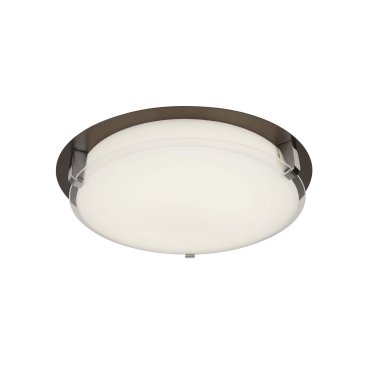 Searchlight Edinburgh - plafonnier - Ø 36 x 8 cm - 18W LED inclus - brun