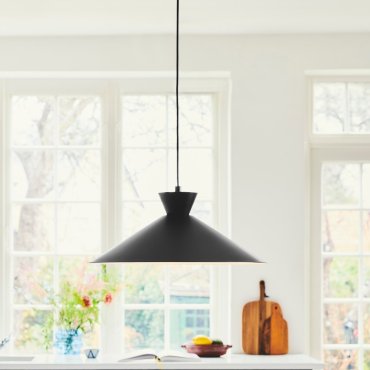 Nordlux Dial - lampe suspendue - Ø 45 x 217,5 cm - noir