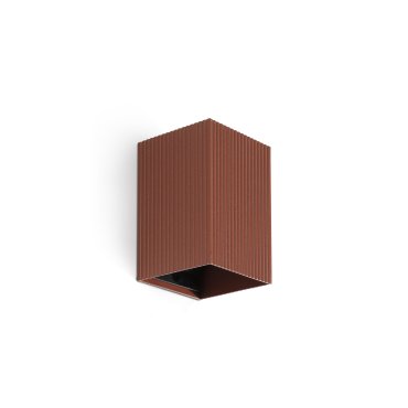 Faro Lune I - applique murale - 8 x 10 x 6,5 cm - terracotta