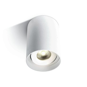 ONE Light COB Indoor Round Cylinders - spot en saillie 1L - Ø 9 x 14 cm - 10W LED inclus - blanc