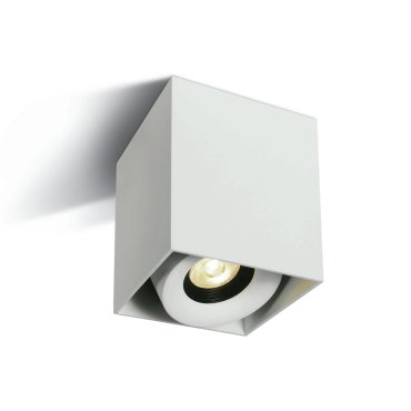 ONE Light Adjustable COB Cylinders - spot en saillie 1L - 8 x 8 x 10 cm - 8W dimmable LED inclus - blanc