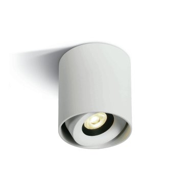 ONE Light Adjustable COB Cylinders - spot en saillie 1L - Ø 8 x 10 cm - 8W LED dimmable inclus - blanc