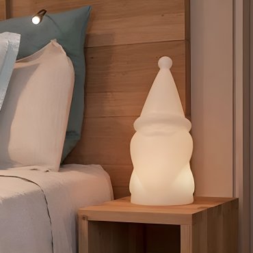 New Garden Amelio - lampe à poser - 41 x 19 x 18 cm - blanc