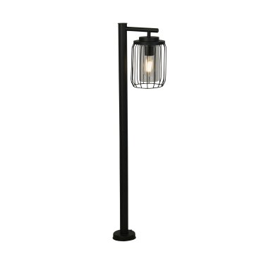 Searchlight Reed - lampe de jardin - 26 x 101 cm - IP44 - noir