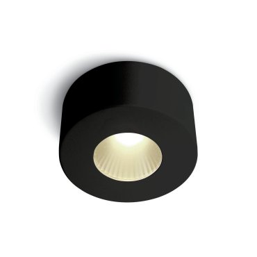 ONE Light LED Fashion Cylinders - spot en saillie 1L - Ø 7,95 x 4 cm - 7W LED dimmable inclus - noir