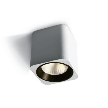 ONE Light Cylindres LED Chill Out - spot en saillie 1L - 6 x 6 x 6,5 cm - 7W LED dimmable inclus - blanc