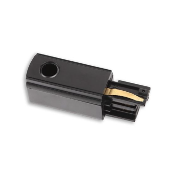 Maxlight Track - borne d'alimentation (droite) pour rails - 96 x 21,5 x 32,5 cm - noir