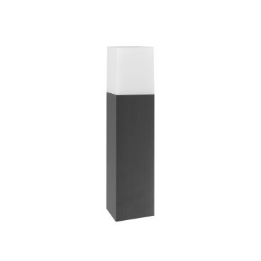 Nova Luce Stick - lampe de jardin - 7,6 x 7,6 x 25 cm - IP54 - gris foncé