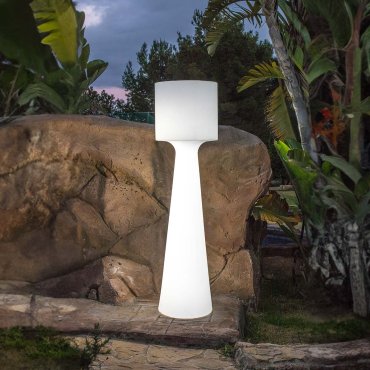MODÈLE D’EXPOSITION - New Garden Grace 140 - lampadaire d'extérieur - Ø 33 x 37 x 140 cm - 22W LED inclus - IP65 - blanc