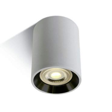 ONE Light Dark Light Cylinders - plafonnier - Ø 7 x 10 cm - blanc et noir