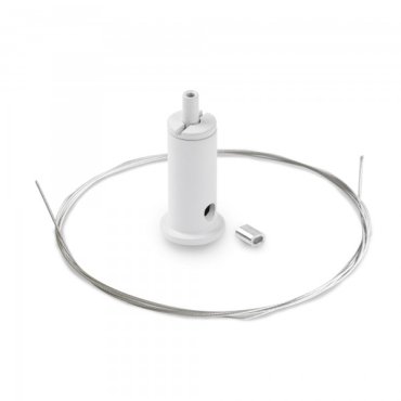 KLUS RG-1 - set de montage avec câble 100cm - blanc