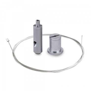 KLUS RD-1 - set de montage avec câble 150cm - argent satiné