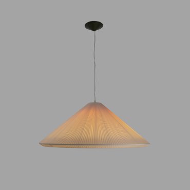 Faro Saigon-in - lampe suspendue - Ø 130 x 76 cm - blanc ivoire
