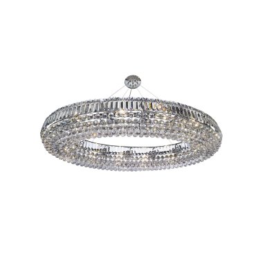 Searchlight Vesuvius - lampe suspendue - 123 x 73 x 120 cm - chrome