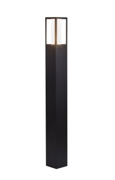 Searchlight Avenue - lampe de jardin - 7,5 x 7,5 x 73 cm - IP44 - noir