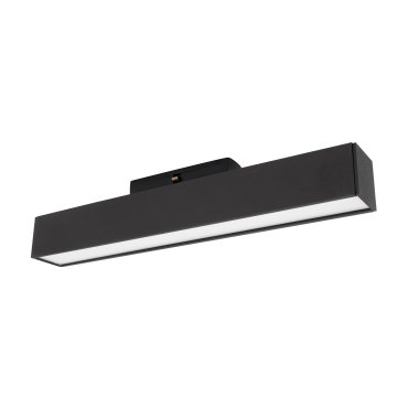 Nova Luce Rieti - luminaire pour système de profilés magnétiques - 26,9 x 3,5 x 5,1 cm - 15W LED inclus - noir - couleur de lumière blanc chaud