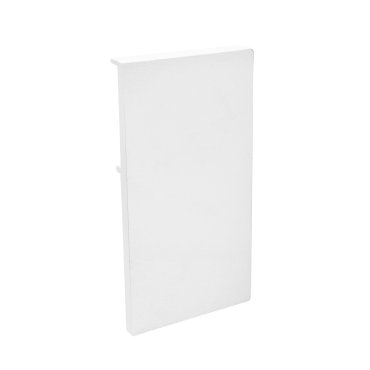 Nova Luce - profilé d'éclairage linéaire - embout - cadre en aluminium blanc