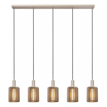 Lucide Lambres - lampe suspendue - 164 x 15 x 164 cm - taupe