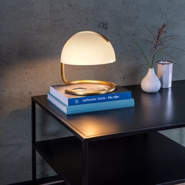 Lucide Cato - lampe à poser - Ø 23,5 x 25 cm - blanc