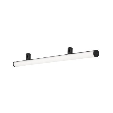 Nova Luce Zeon - point lumineux système de rail magnétique - 75,5 x 10 cm - 20W LED inclus - noir sable