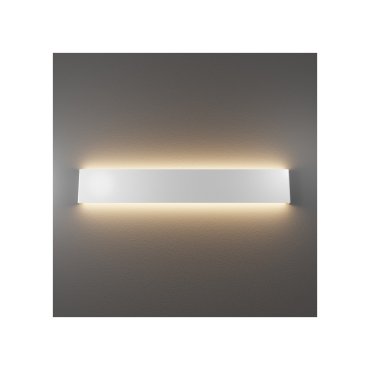 Amarcords Dana 60 BI - applique murale en saillie - 60 x 15 x 2,8 cm - 24W LED inclus - blanc