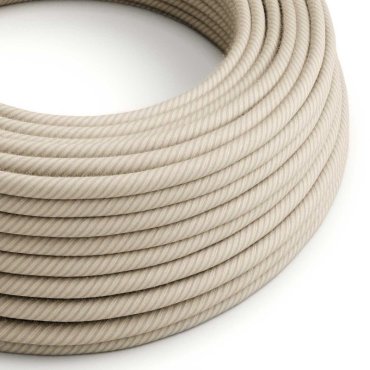 Creative Cables - cordon textile - par 100 cm - coton et lin