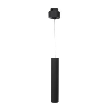Nova Luce Jazz - lampe suspendue pour système de profilés magnétiques - Ø 3 x 150 cm - 10W LED inclus - noir - couleur de lumière blanche